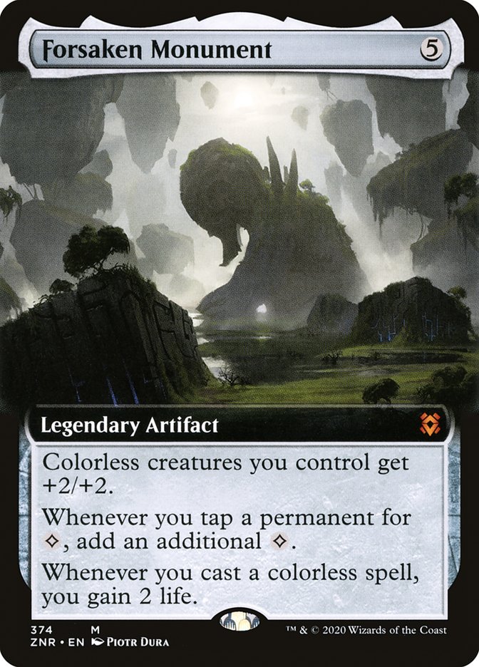 Forsaken Monument (Extended) [Zendikar Rising] | Devastation Store