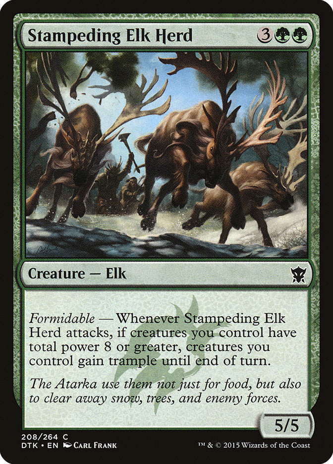 Stampeding Elk Herd [Dragons of Tarkir] - Devastation Store | Devastation Store