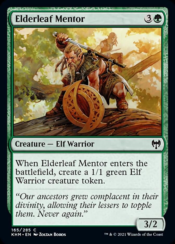 Elderleaf Mentor [Kaldheim] | Devastation Store