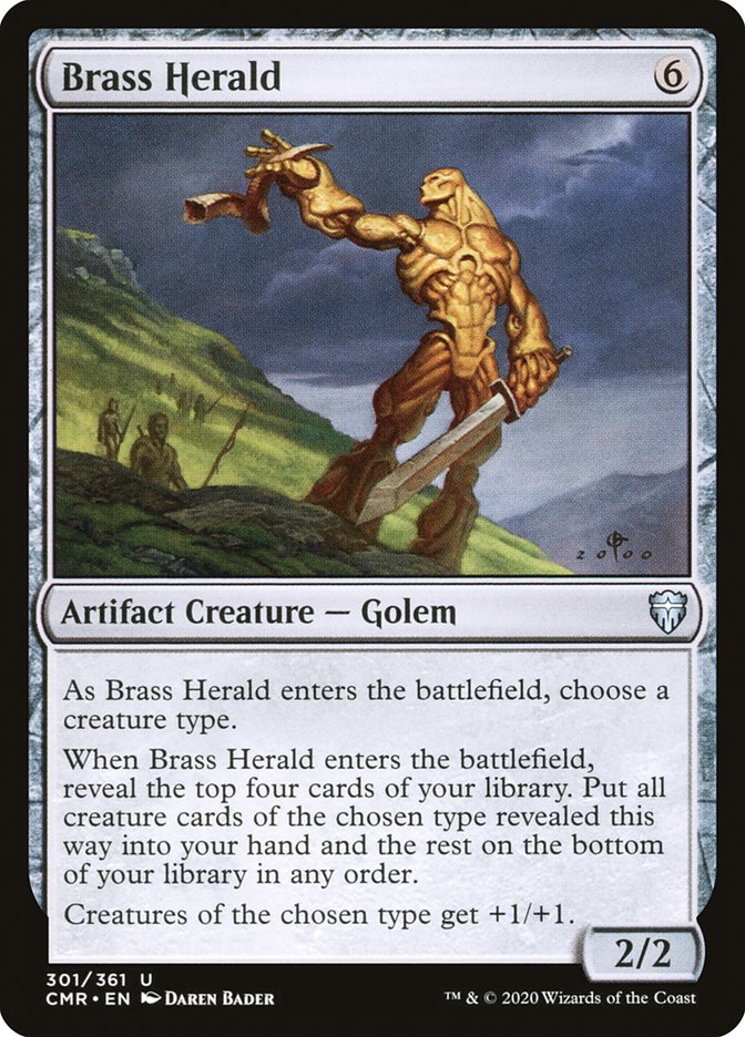 Brass Herald [Commander Legends] | Devastation Store