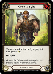 Come to Fight (Red) [ARC203] Unlimited Edition Rainbow Foil - Devastation Store | Devastation Store