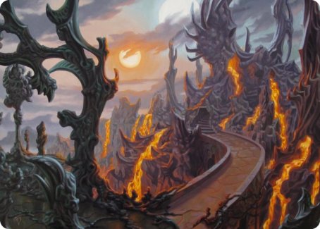 Drossforge Bridge Art Card [Modern Horizons 2 Art Series] | Devastation Store