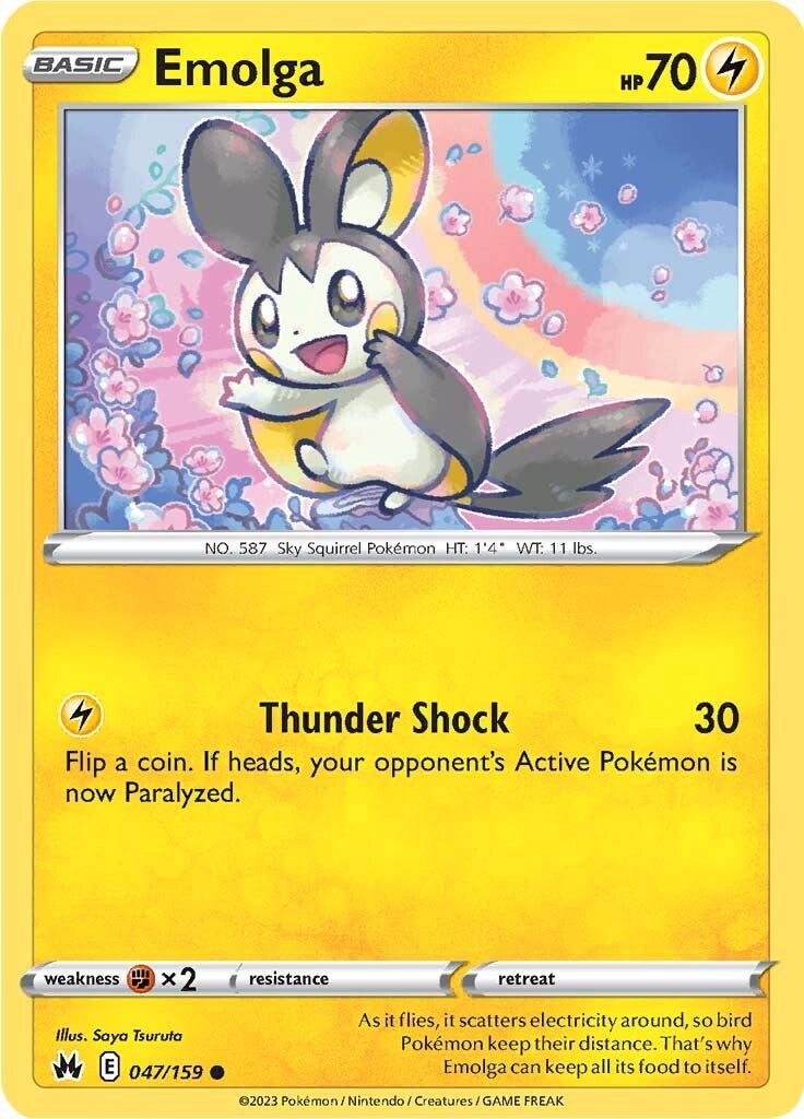 Emolga (047/159) [Sword & Shield: Crown Zenith] | Devastation Store