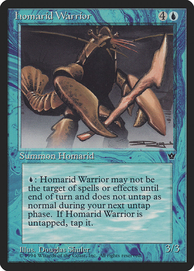 Homarid Warrior (Douglas Shuler) [Fallen Empires] | Devastation Store