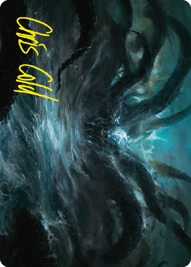The Watcher in the Water Art Card (Gold-Stamped Signature) [The Lord of the Rings: Tales of Middle-earth Art Series] | Devastation Store