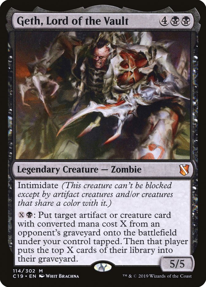 Geth, Lord of the Vault [Commander 2019] | Devastation Store