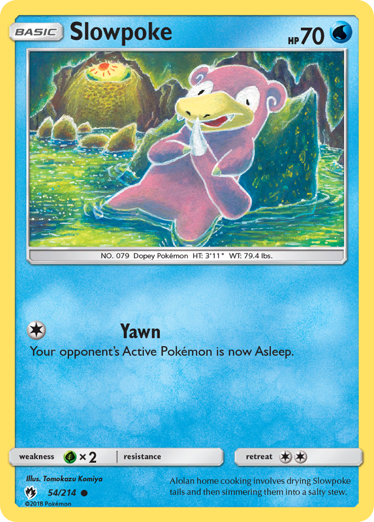 Slowpoke (54/214) [Sun & Moon: Lost Thunder] | Devastation Store