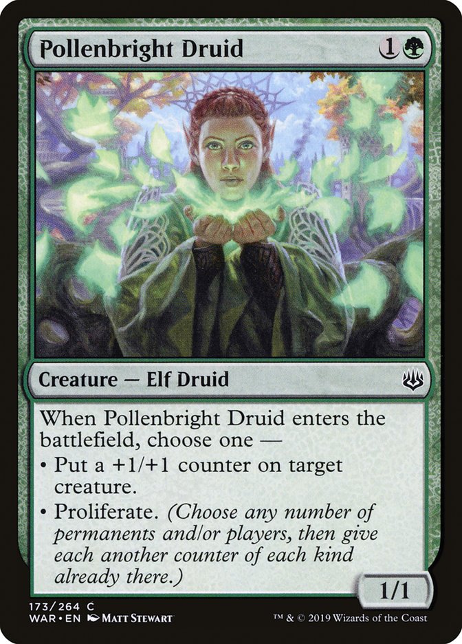 Pollenbright Druid [War of the Spark] | Devastation Store