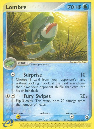 Lombre (46/100) [EX: Sandstorm] | Devastation Store