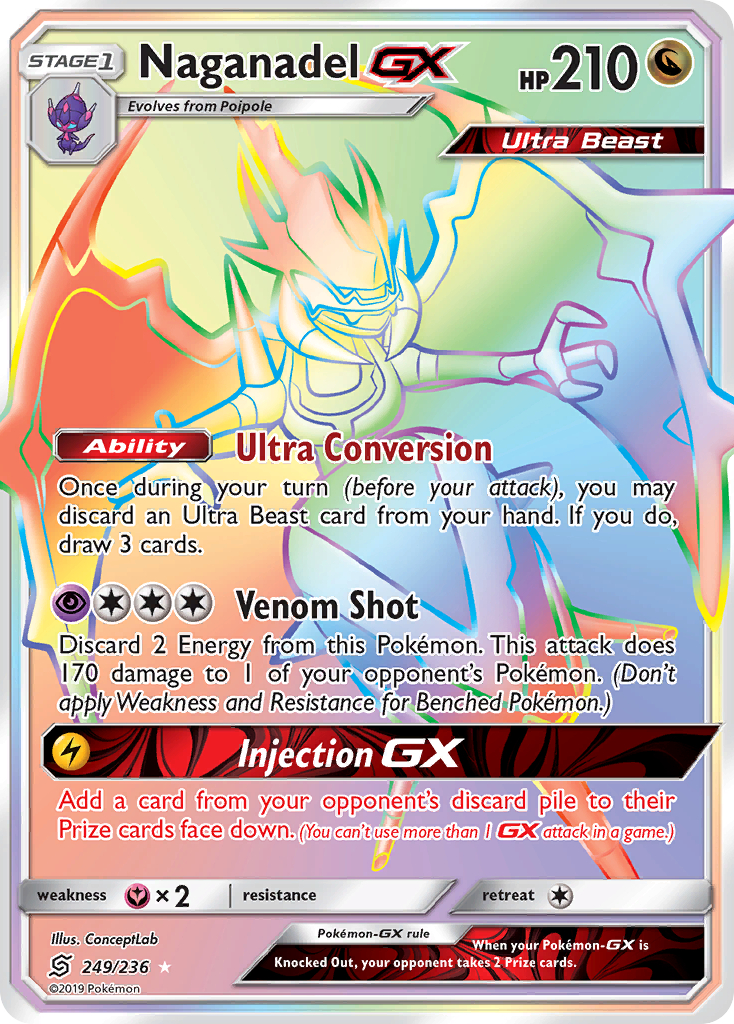 Naganadel GX (249/236) [Sun & Moon: Unified Minds] | Devastation Store