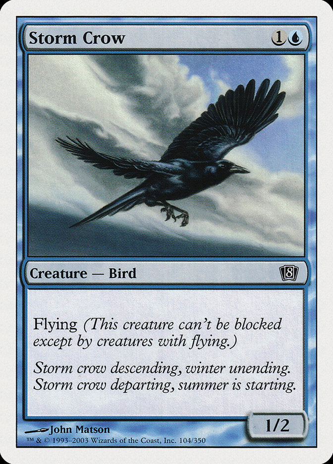 Storm Crow [Eighth Edition] - Devastation Store | Devastation Store