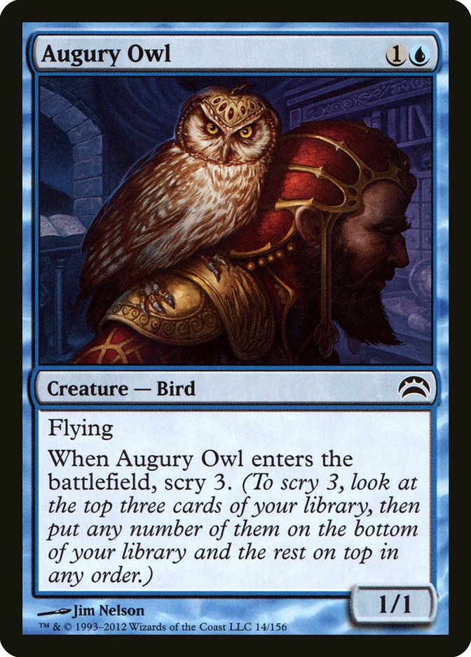 Augury Owl [Planechase 2012] - Devastation Store | Devastation Store