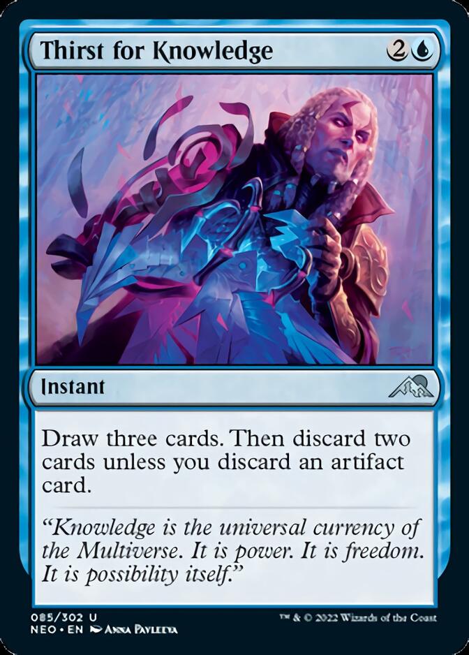 Thirst for Knowledge [Kamigawa: Neon Dynasty] | Devastation Store