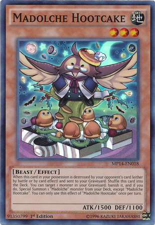 Madolche Hootcake [MP14-EN018] Super Rare | Devastation Store