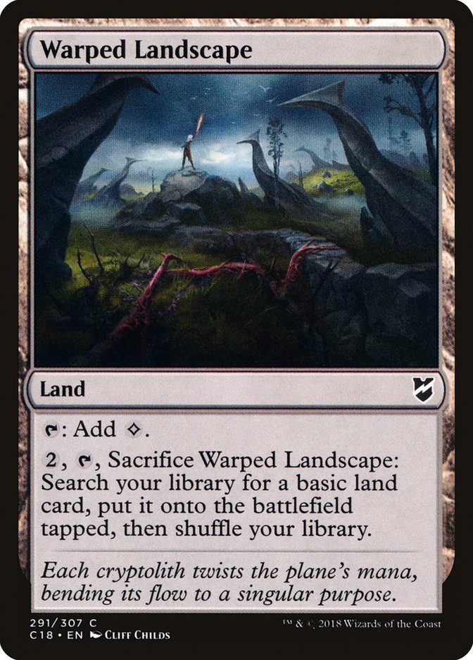 Warped Landscape [Commander 2018] - Devastation Store | Devastation Store