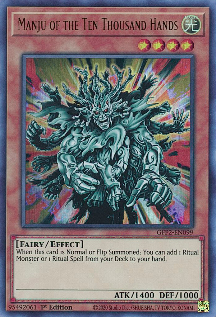 Manju of the Ten Thousand Hands [GFP2-EN099] Ultra Rare | Devastation Store