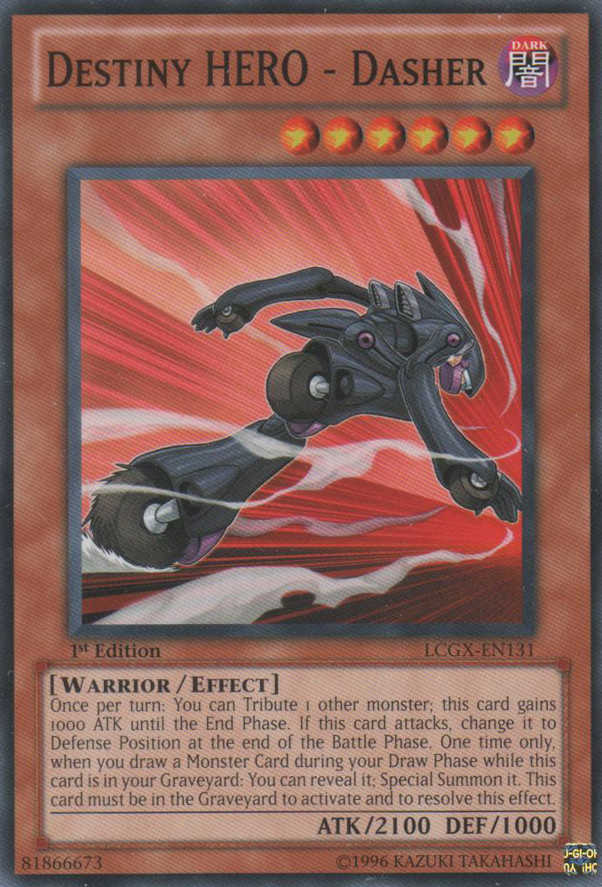 Destiny HERO - Dasher [LCGX-EN131] Common | Devastation Store