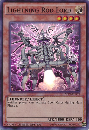 Lightning Rod Lord [SECE-ENS09] Super Rare | Devastation Store