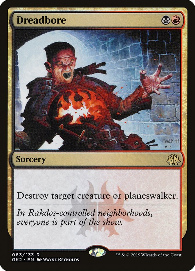 Dreadbore [Ravnica Allegiance Guild Kit] | Devastation Store