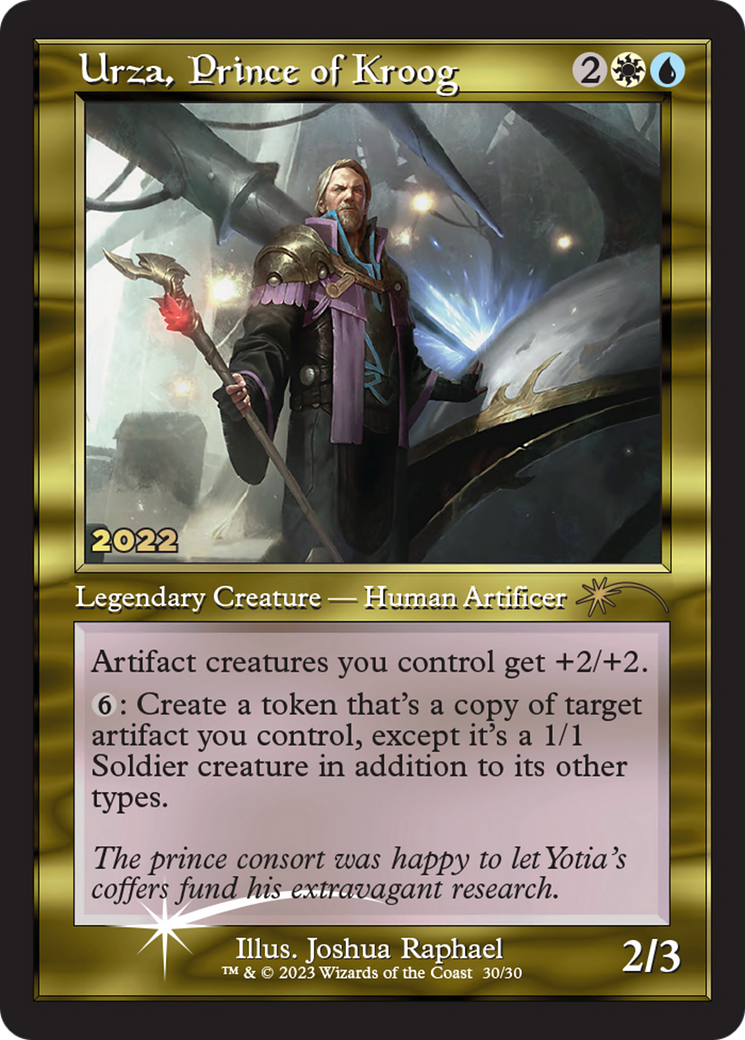 Urza, Prince of Kroog [30th Anniversary Promos] | Devastation Store