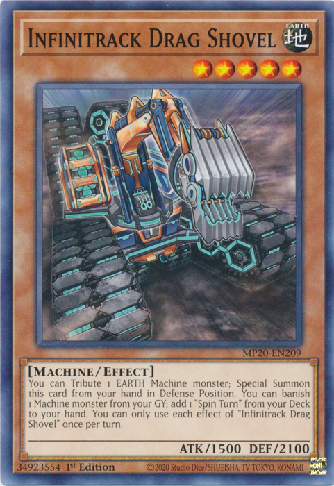 Infinitrack Drag Shovel [MP20-EN209] Common | Devastation Store