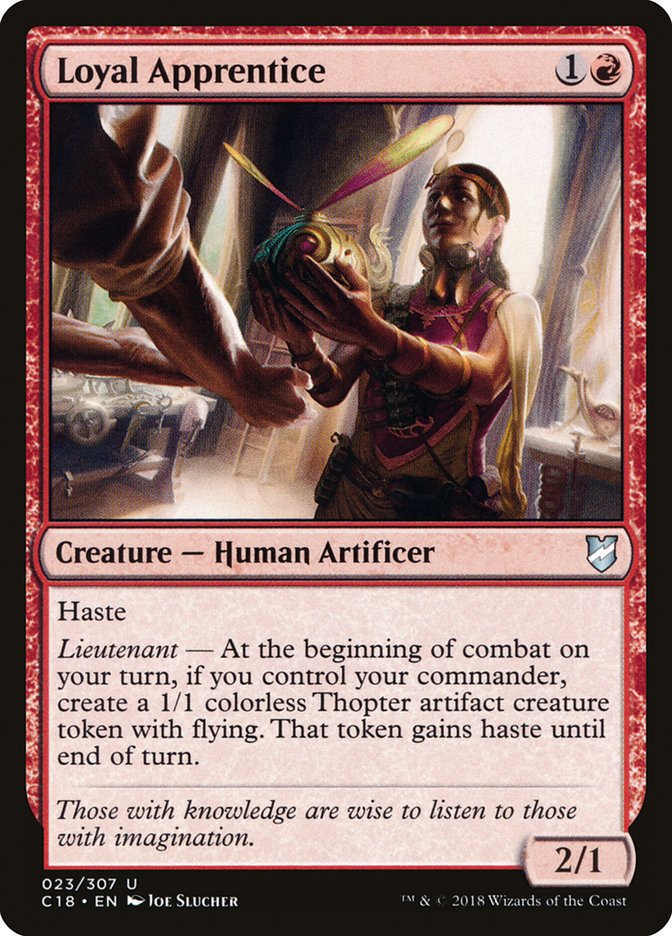 Loyal Apprentice [Commander 2018] | Devastation Store