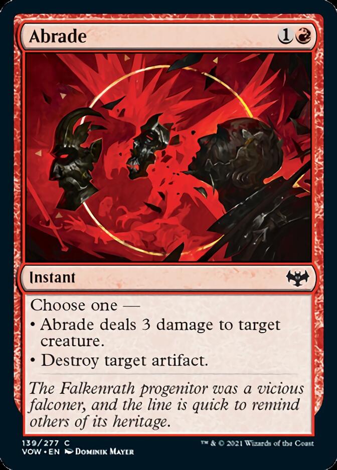 Abrade [Innistrad: Crimson Vow] | Devastation Store