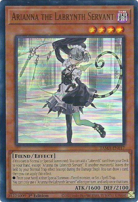 Arianna the Labrynth Servant [TAMA-EN017] Ultra Rare | Devastation Store