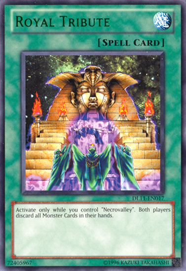 Royal Tribute (Green) [DL11-EN017] Rare | Devastation Store