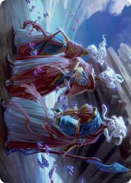 Guardians of Oboro Art Card [Kamigawa: Neon Dynasty Art Series] | Devastation Store
