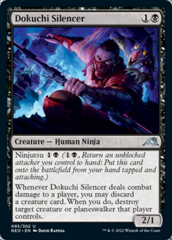 Dokuchi Silencer [Kamigawa: Neon Dynasty] | Devastation Store