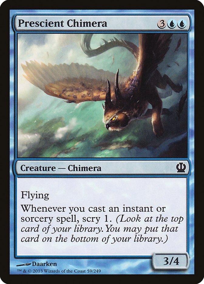 Prescient Chimera [Theros] | Devastation Store