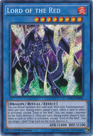 Lord of the Red [DRL2-EN016] Secret Rare | Devastation Store