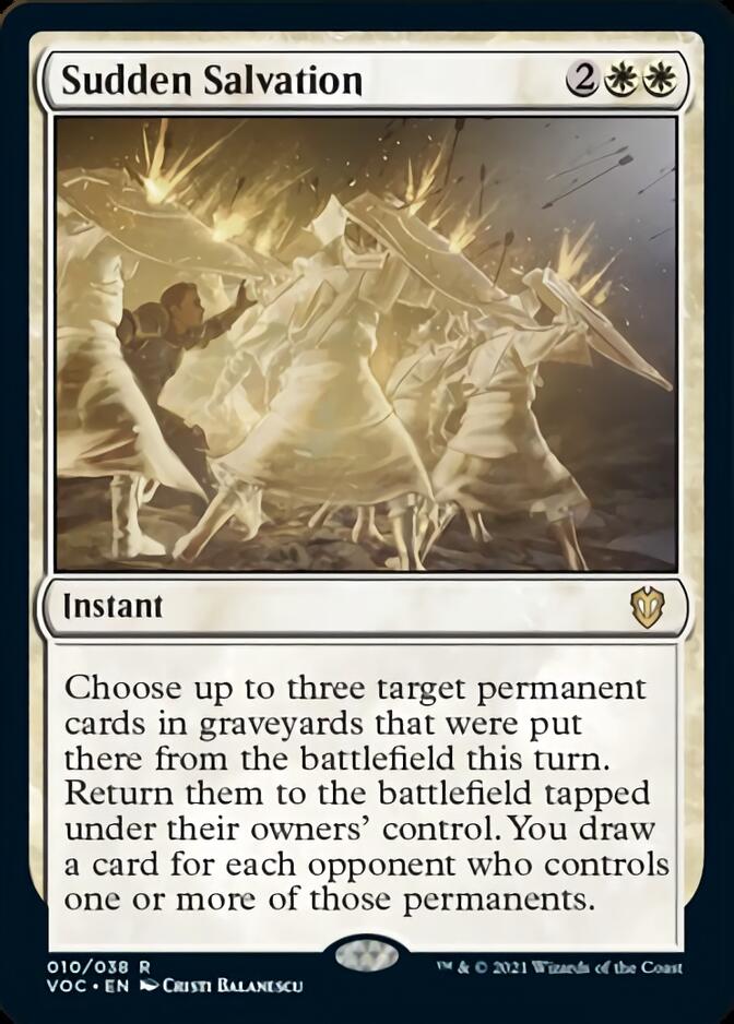 Sudden Salvation [Innistrad: Crimson Vow Commander] | Devastation Store