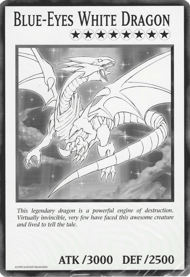 Blue-Eyes White Dragon (Oversized) Common | Devastation Store