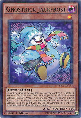Ghostrick Jackfrost [BP03-EN111] Shatterfoil Rare | Devastation Store
