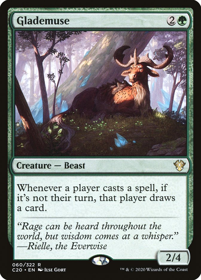 Glademuse [Commander 2020] | Devastation Store