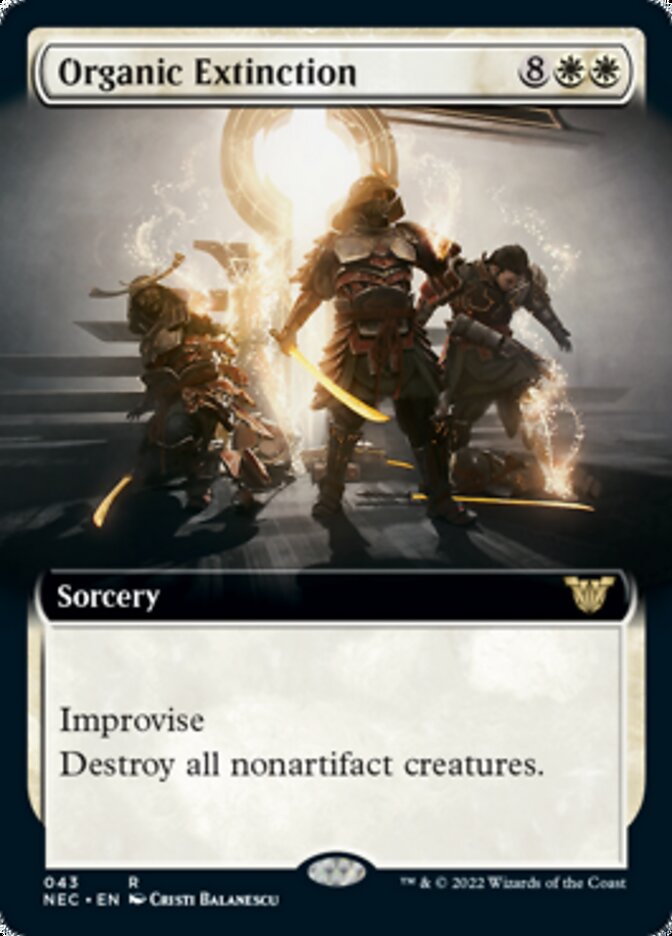 Organic Extinction (Extended) [Kamigawa: Neon Dynasty Commander] | Devastation Store