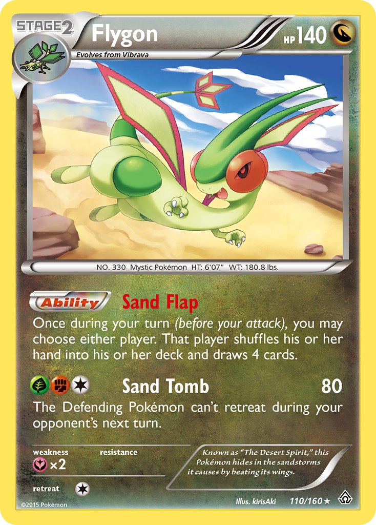 Flygon (110/160) (Cosmos Holo) (Blister Exclusive) [XY: Primal Clash] | Devastation Store