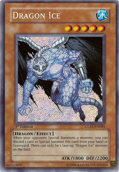Dragon Ice [GLAS-EN084] Secret Rare | Devastation Store