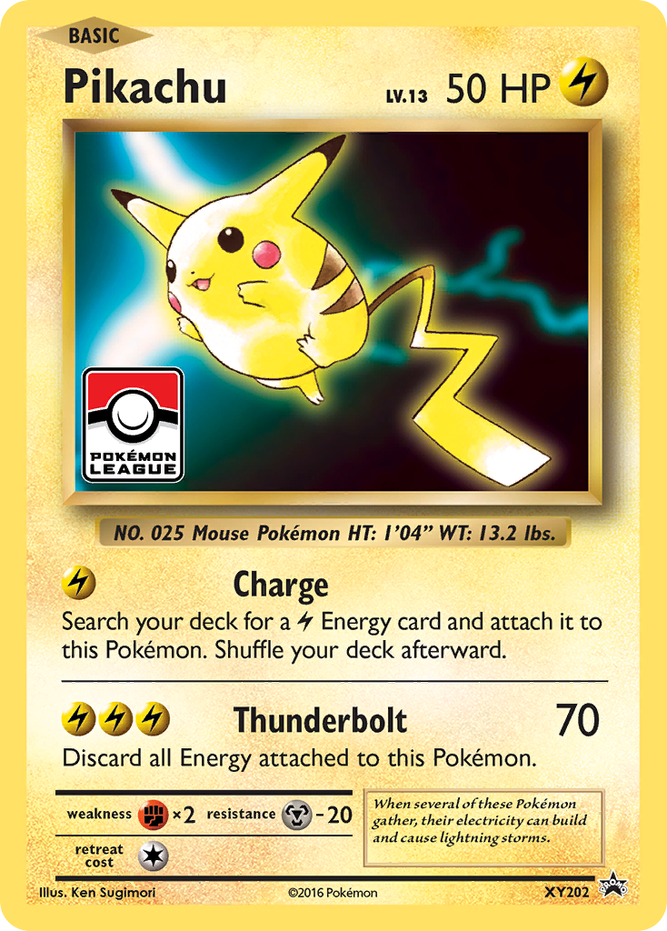 Pikachu (XY202) [XY: Black Star Promos] | Devastation Store
