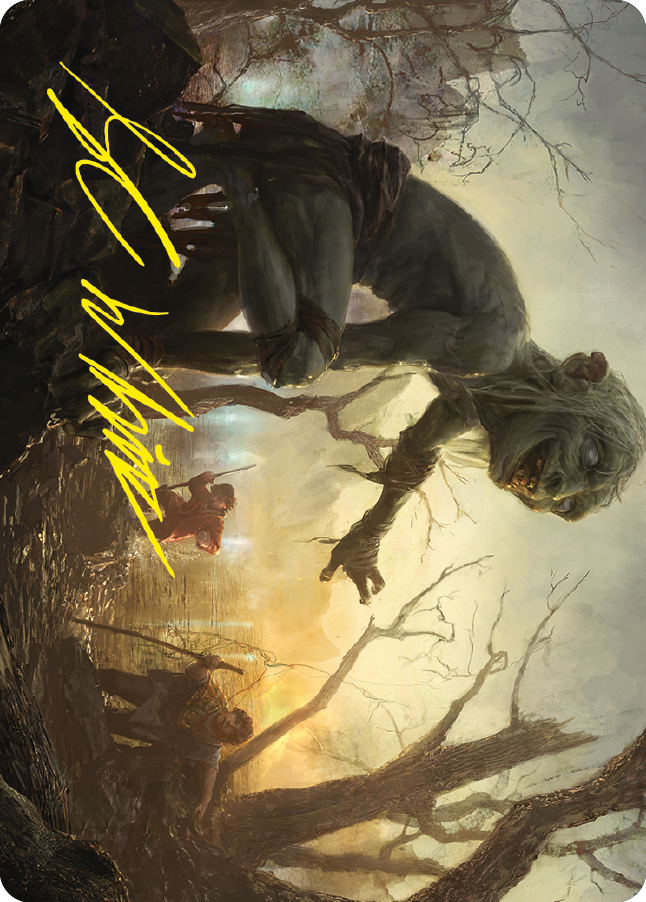 Smeagol, Helpful Guide Art Card (Gold-Stamped Signature) [The Lord of the Rings: Tales of Middle-earth Art Series] | Devastation Store