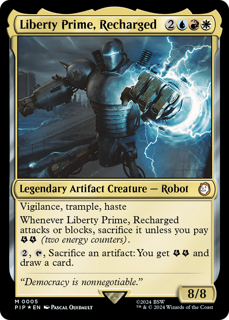 Liberty Prime, Recharged [Fallout] | Devastation Store