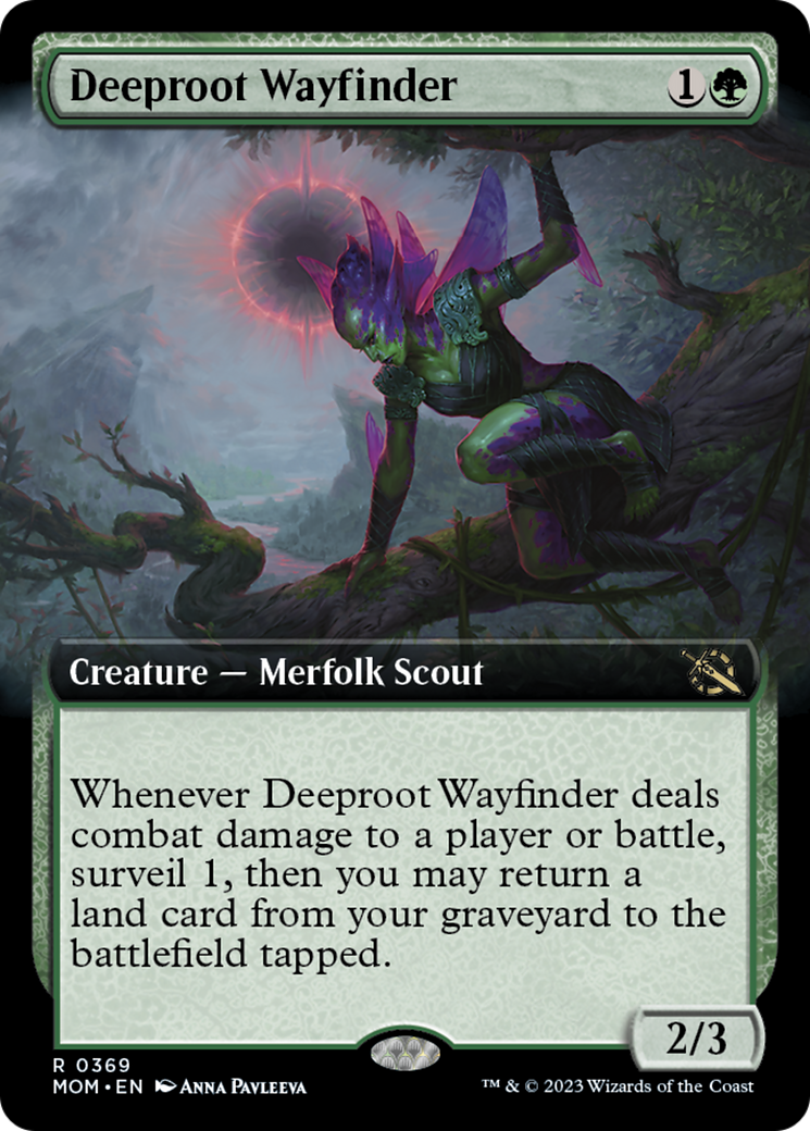 Deeproot Wayfinder (Extended Art) [March of the Machine] | Devastation Store