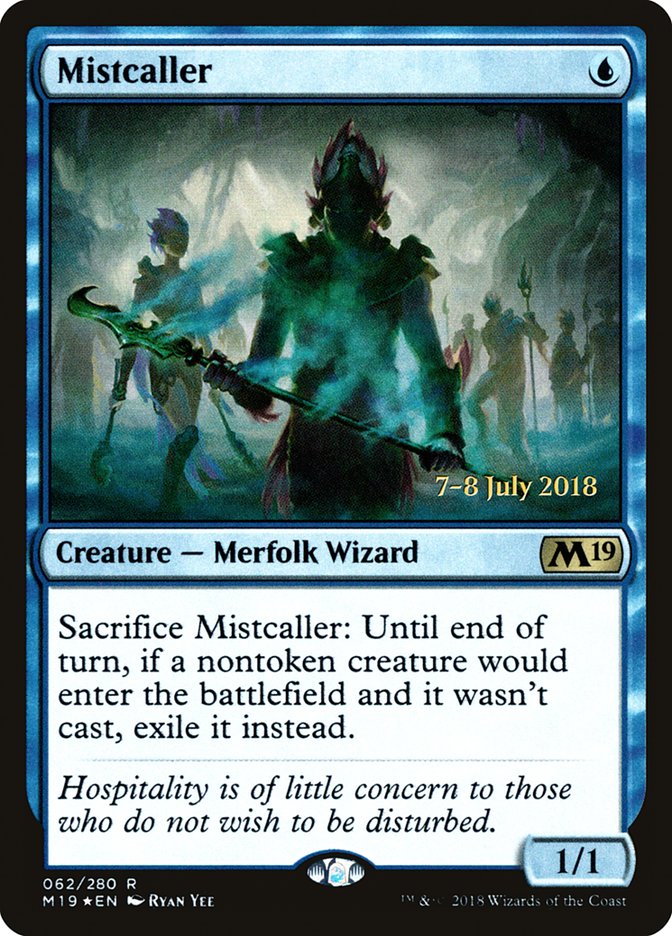 Mistcaller  [Core Set 2019 Prerelease Promos] - Devastation Store | Devastation Store