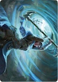 Sea Gate Stormcaller Art Card [Zendikar Rising Art Series] | Devastation Store