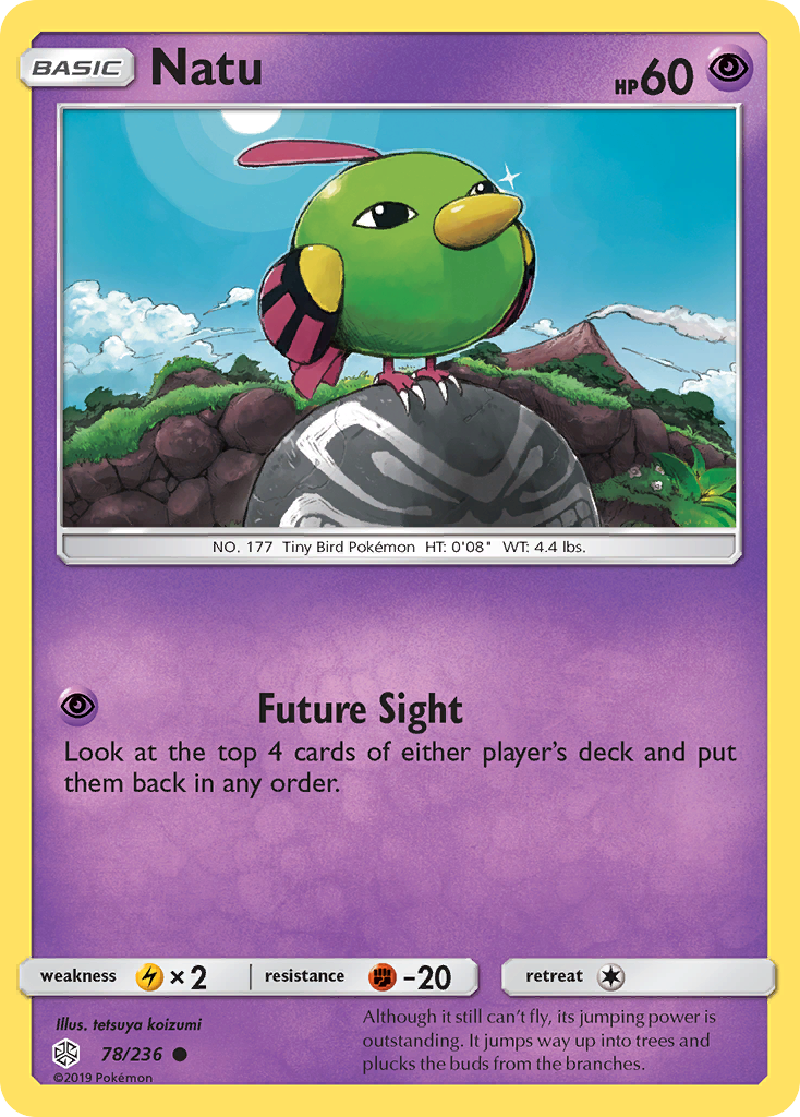 Natu (78/236) [Sun & Moon: Cosmic Eclipse] | Devastation Store