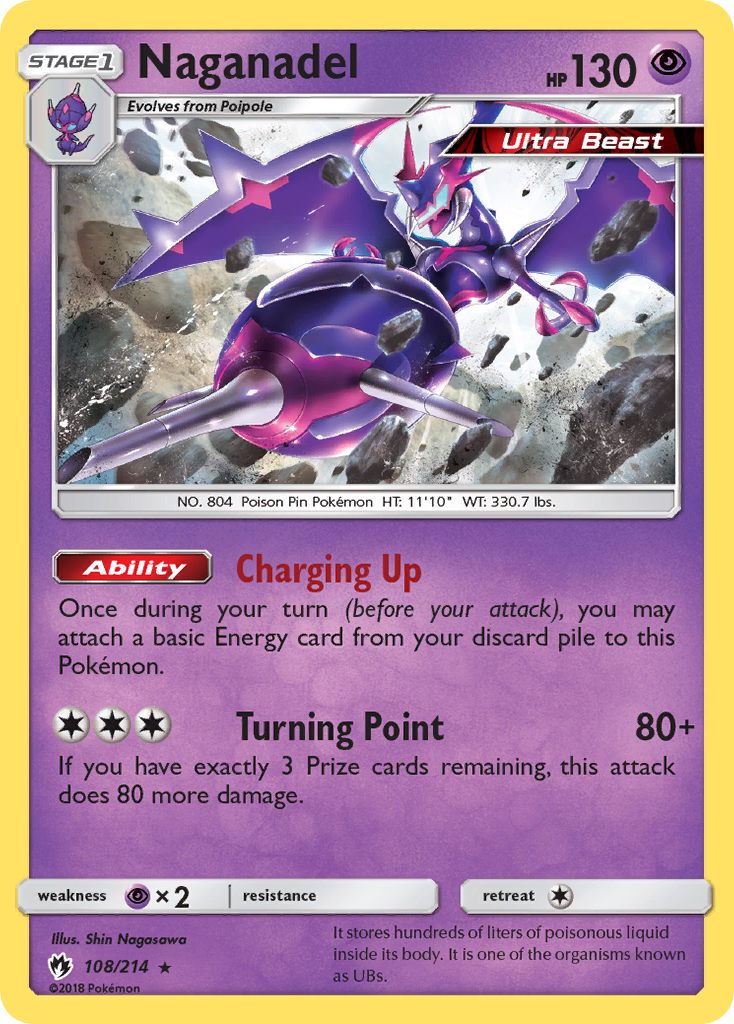 Naganadel (108/214) [Sun & Moon: Lost Thunder] | Devastation Store