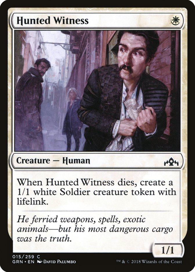 Hunted Witness [Guilds of Ravnica] - Devastation Store | Devastation Store