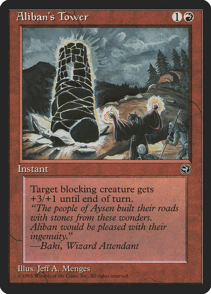 Aliban's Tower (Baki Flavor Text) [Homelands] | Devastation Store